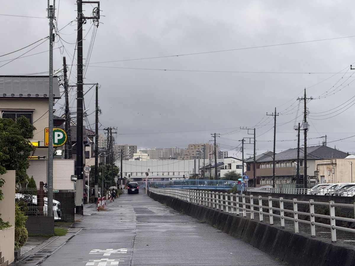 pululunl's tweet photo. 今朝は朝から雨です。かなり激しい雨が降っていたので少し弱くなるのを待ちました。今日は一日雨の予報ですが、出かける予定があります。この頃雨の災害が多いので気をつけて行動したいと思います。
#真間川
#徒歩 #ウォーキング https://t.co/sNAdIsCu7H