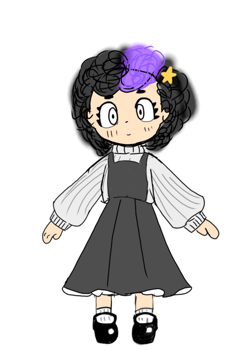 whitemonsterZXA's tweet photo. Estaba dibujando al azar y pues de la nada me salio esto, se llama Susi, cuiden bien de Susi 
#Art https://t.co/wCxSjcWORa