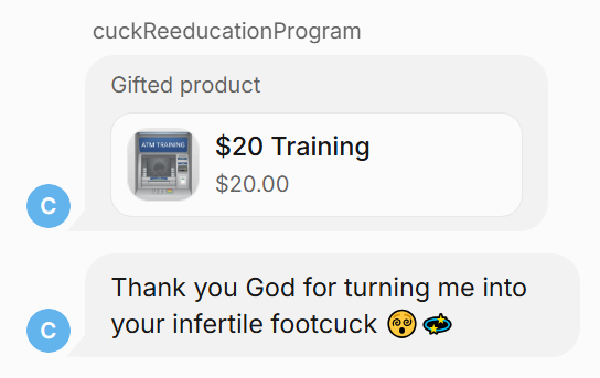 cashGodAk's tweet photo. at the most fuckable age of your life and the only thing getting fucked is your bank account faggot😁💸 

cashmaster feet findom cuck slave https://t.co/rhpwibN4HA