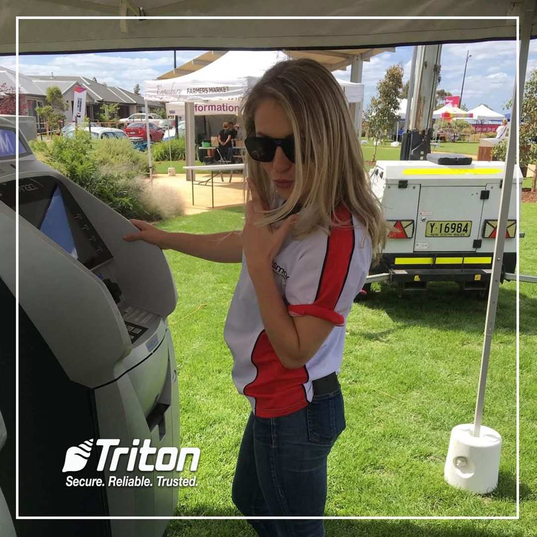 TritonGurus's tweet photo. Friday forecast:
☀️ Sunny
💵 100% chance somebody needs #Cash
🏧 Your #ATM better be ready.
Keep the cash flowing with #Triton.
🌐 https://t.co/JWN7eIGDrJ
#Affordable #USAMade #SupportedForDecades #SelfServiceBanking #Bank #CreditUnion #ATMIndustry #ATMDeployers #ATMGurus https://t.co/wPc3vdPrAK
