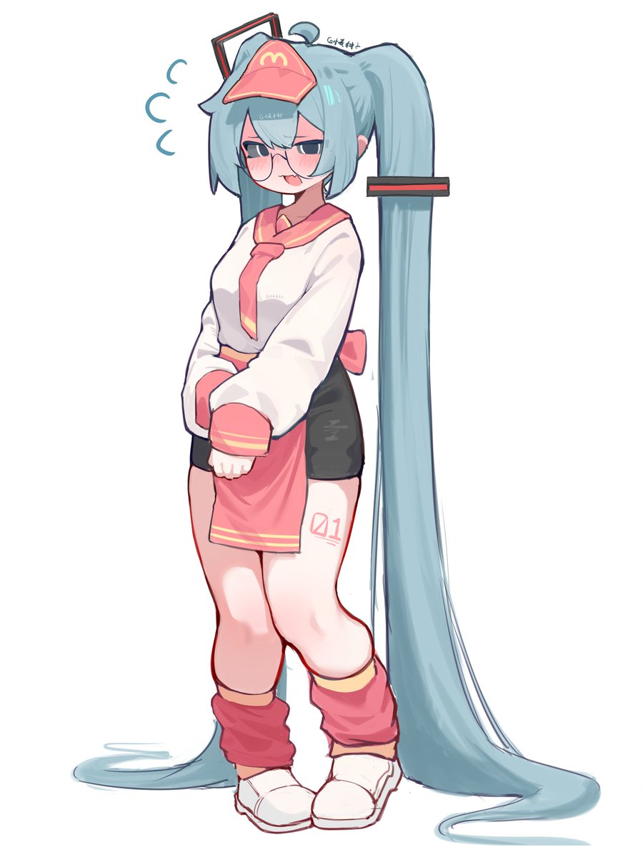 PDamn231190's tweet photo. 早说麦当当有这样的员工啊！
#Miku #初音未来 https://t.co/H2ENfsDTKI