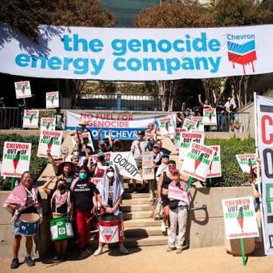Promoss2023's tweet photo. @IflissLeCorsair KOLOUGHLIS PAY BILLIONS TO THE AMERICAN CHEVRON ENERGY COMPANY WHICH FUELS ISRAEL https://t.co/c7rkB6JbfH