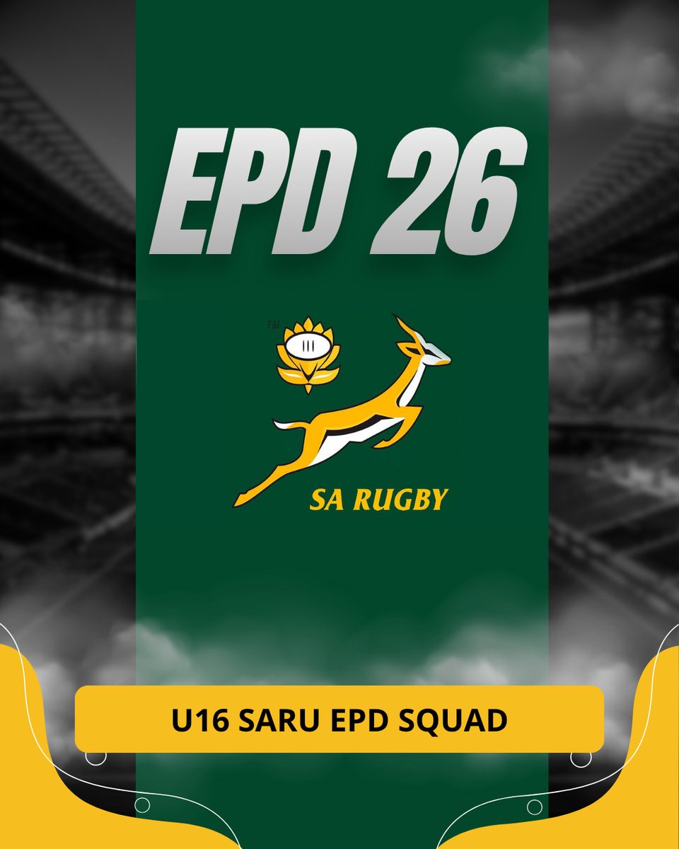 KarrenZuclich's tweet photo. SARU has named its 2026 Elite Development Under-16 squad—the future rookies. Who missed out? Let us know in the comments. https://t.co/5lvI0ZizoY
