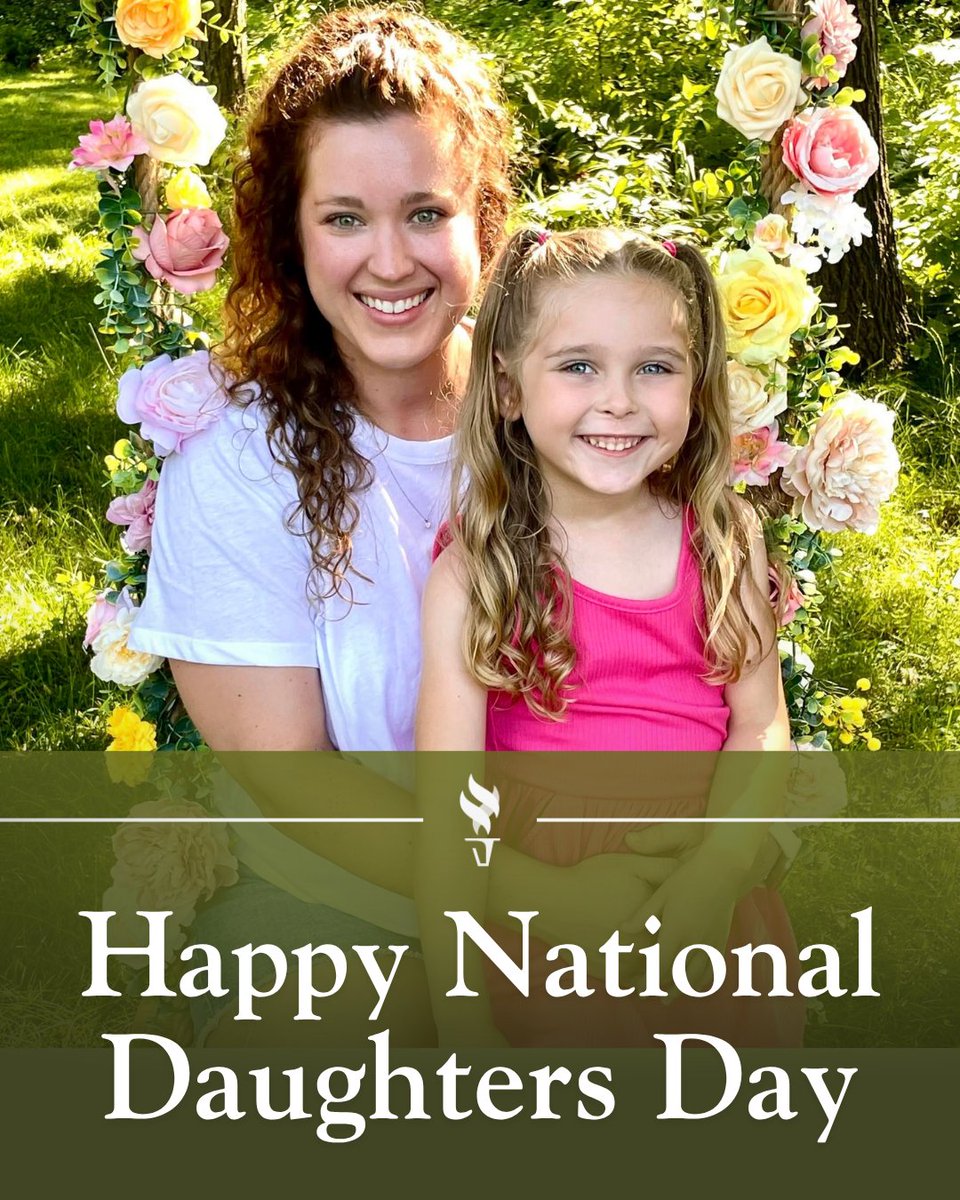 OrderISDA's tweet photo. From one generation to the next, daughters hold a special place in our hearts and in our name. Happy National Daughters Day from ISDA! https://t.co/mfT0UHhQdl