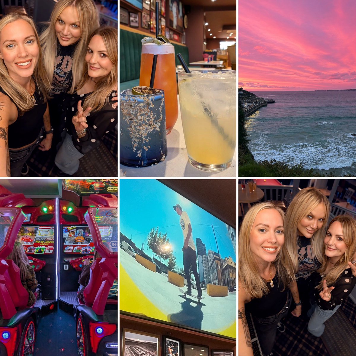 Gemma_Manns's tweet photo. Annual Newquay weekender is so on… and the night has only just begun…. 
What could go wrong 👩🏼‍🐰‍👩🏻💃🏼!
 
I 🩷this place (and these dolls) with all my heart 🏝️🏄‍♀️ https://t.co/9oEj3wTIRm