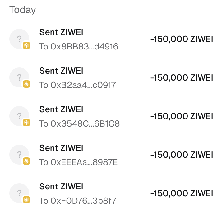 ZiweiDEX's tweet photo. 每个钱包可获得 150,000 $ZIWEI 🪂 

留下你的 #BNB 地址并转发 ♻️ 

前 750 个钱包 #Airdrop https://t.co/mEbIMsZ03h