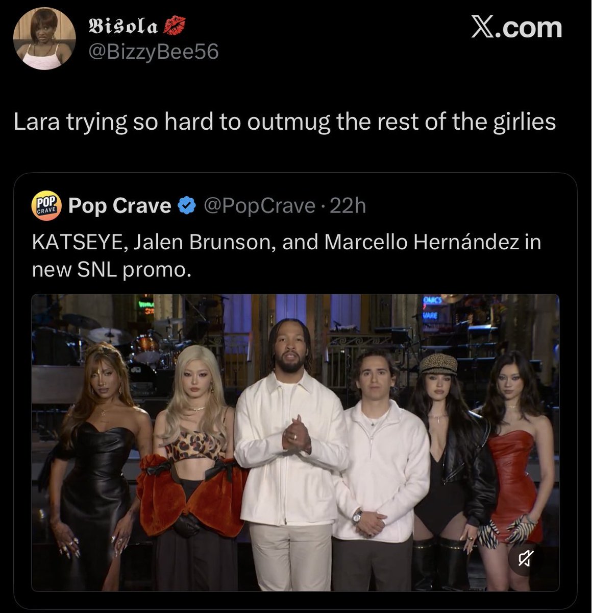 addictedlara's tweet photo. it’s so funny how people are pressed about her literally just existing. she’s not even doing anything, you’re just attracted to her #lol. live your truth! https://t.co/KckILVpws9