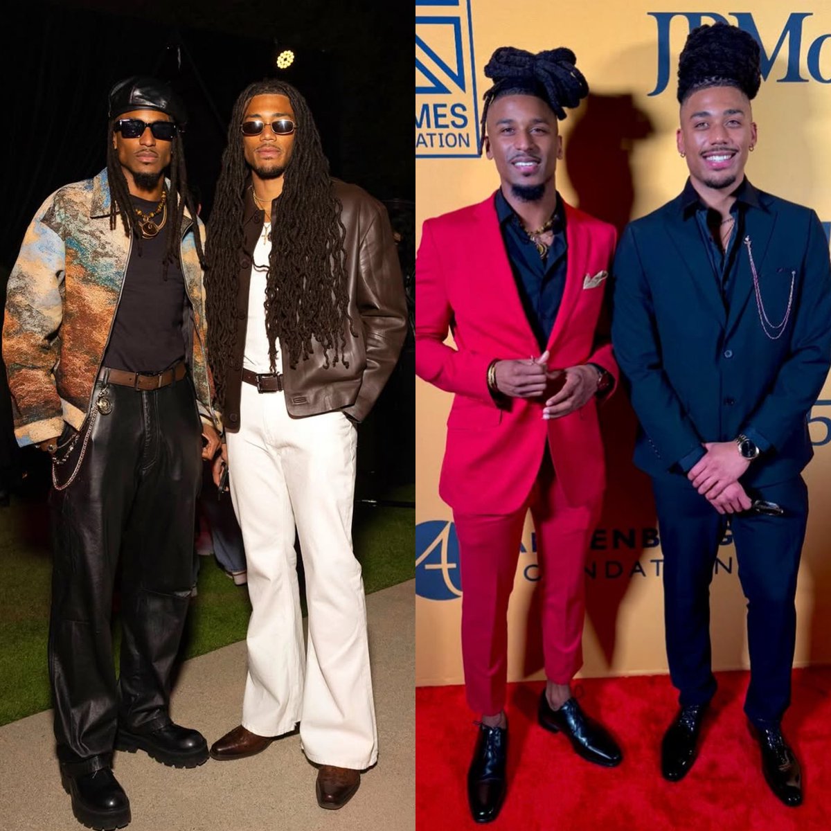 ZatimaOnBET's tweet photo. YES, SHAQUILLE FROM A DIFFERENT WORLD IS A TWIN! 👀🔥

A lot of people didn’t know this! 😭

Cornell, who plays Shaquille on A Different World, has a twin brother named David — and they’re fraternal twins!

The brothers may not look exactly alike, but ain’t no denying that they’re twins. 😂❤️

Did y’all know Shaquille had a twin?! 👀

#ADifferentWorld