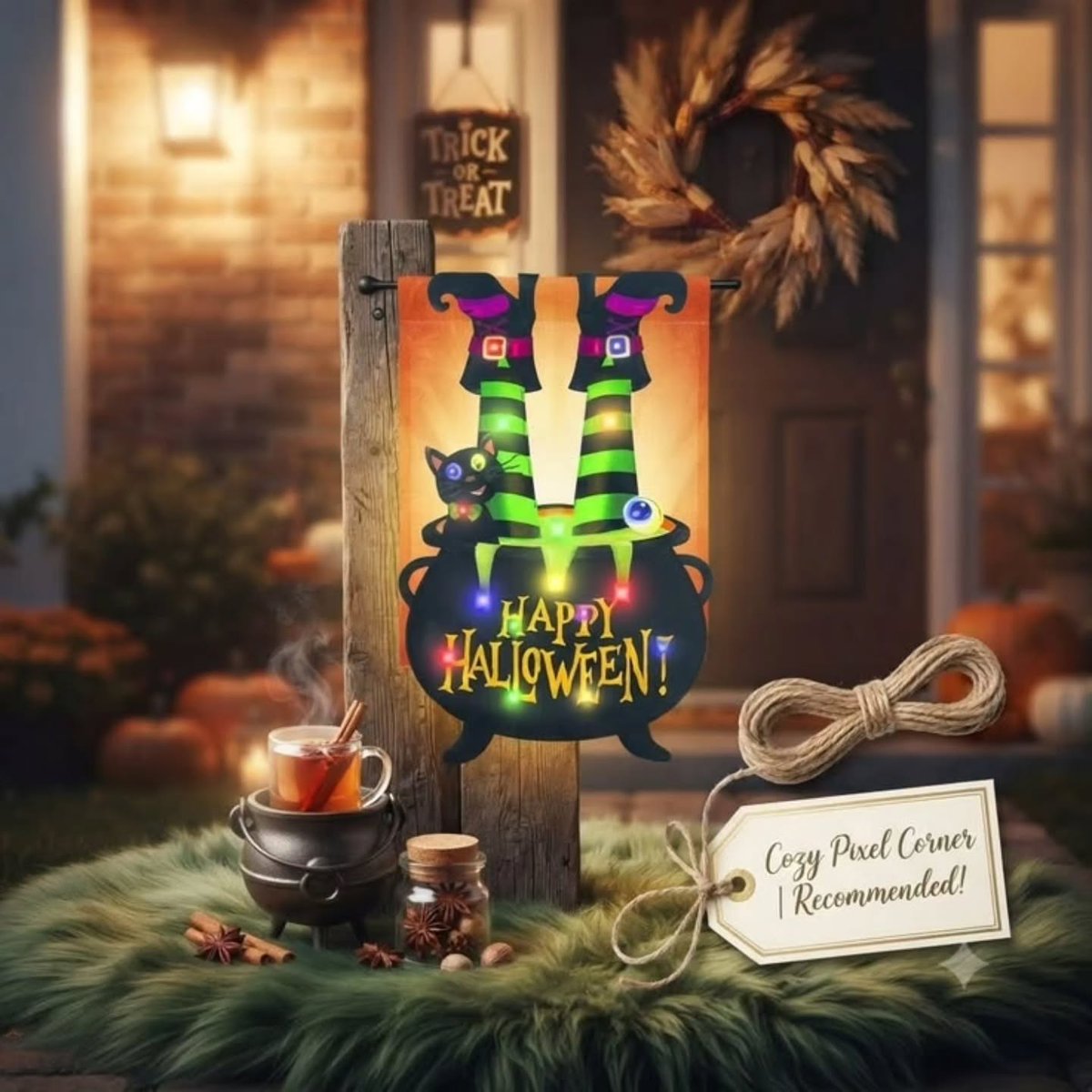 thiagopanico's tweet photo. Halloween season is here: spooky decor, cozy pumpkin spice vibes, and all the fall touches to make your home feel festive. What’s your favorite part of spooky season? https://t.co/HAYfFbvPmx