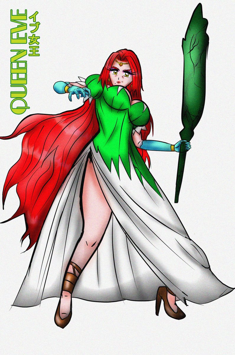 PrimeStarManga's tweet photo. My art in green 🍏📗🟢 https://t.co/VUIO0934S0