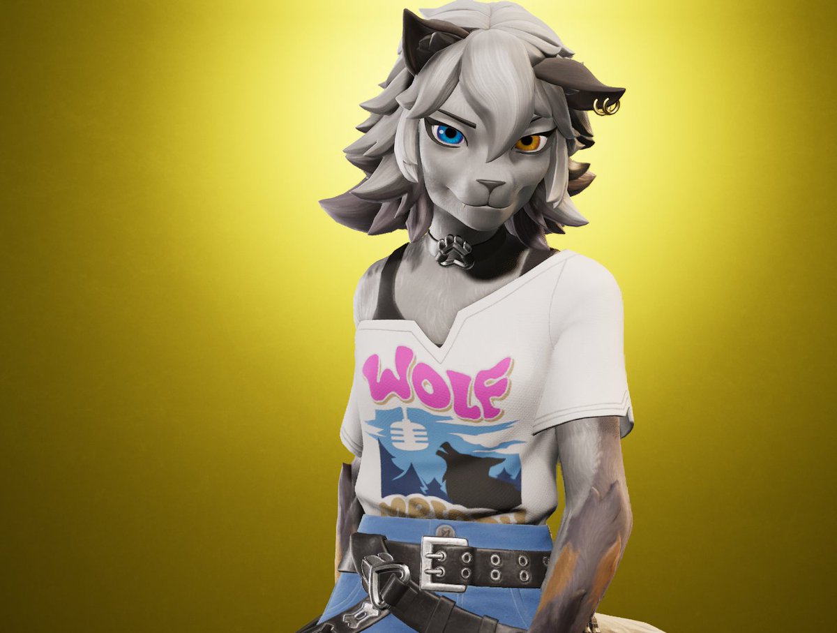 TrulyWolfie_FN's tweet photo. Just some random vibes today ~💛~ (1/2)
#wolfie #fortnite #fortography #fortographystudio #furry https://t.co/D9lFCHXTyQ