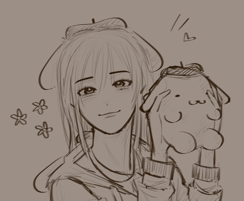meichaepilled's tweet photo. iroha and pompompurin ok https://t.co/fEOH2uFOj6