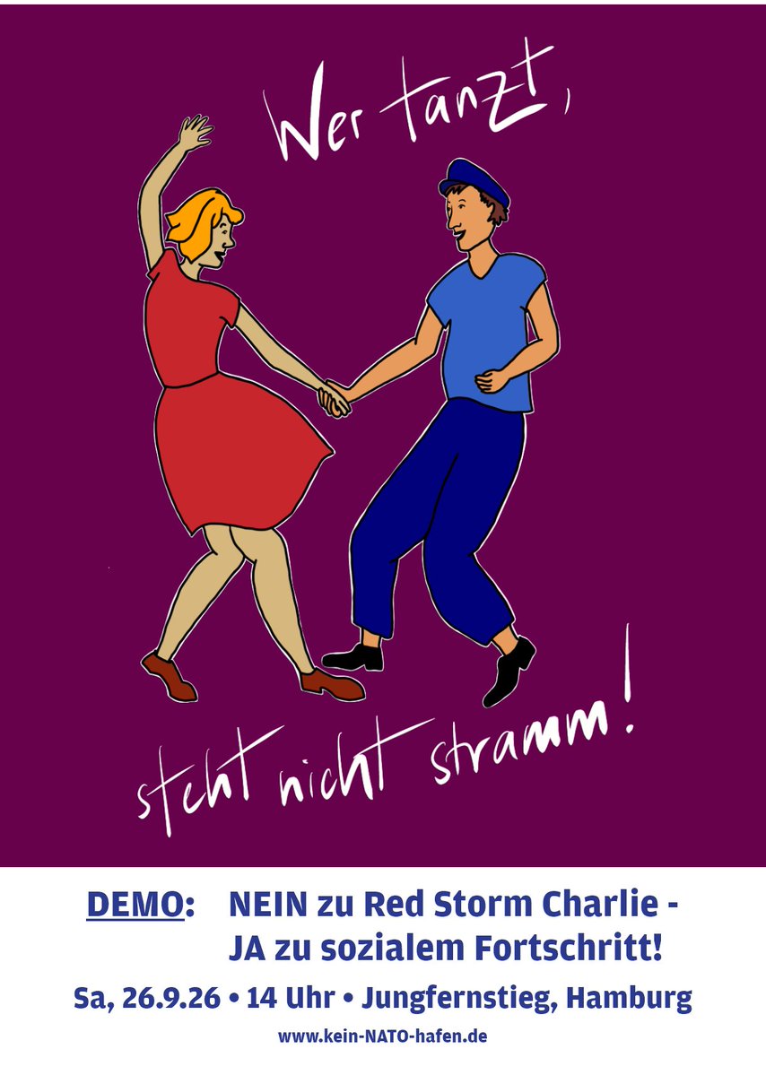 rootsmessenger's tweet photo. The "Konzert für den Frieden" was organised by the students' alliance: #KeinNATOhafen - an alliance to counter the ongoing NATO-maneuver #RedStormCharlie in our city, part of a broader NATO mobilization plan to move troops to NATO's so-called #Ostflanke. https://t.co/9FngRCrS7t https://t.co/UMzCSQDHCw