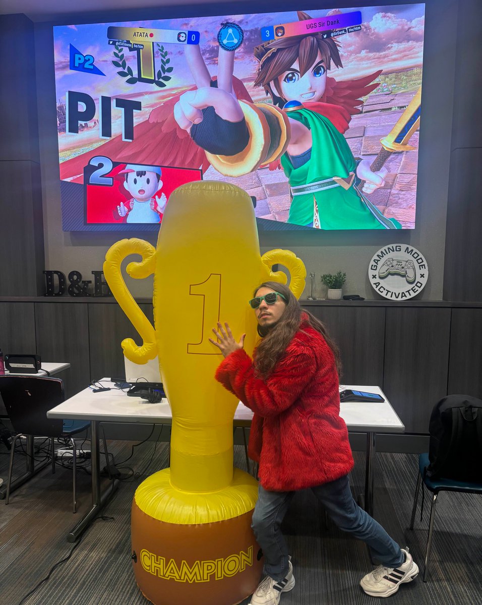 ChainAttackSSB's tweet photo. Congratulations to Sir Dank for taking 1st at Chain Attack #43!

🥇 @SirDank_ 
🥈 @ATATAness 
🥉 @Ravenking_SSB 
4⃣ @Redacious_ 
5⃣ @SsbuMonem 
5⃣ @PatTouTattoo 
7⃣ @IBEX1830 
7⃣ @ojgaming1337 https://t.co/VeTbojjgYT