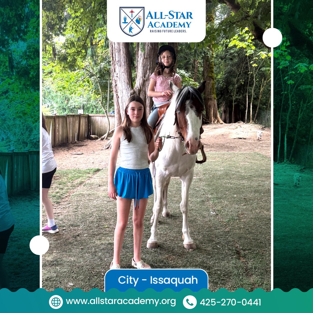 AllStarKiddos's tweet photo. Saddling up for a summer full of adventure! π΄βοΈ
#SummerCamp #SummerFun #HorseRiding #HorsebackRiding #KidsAndHorses #HorsesAndKids #HorseTherapy #RidingFun #PlaytimeFun #OutdoorFun #All-StarAcademy https://t.co/gEjCs5U0Rw