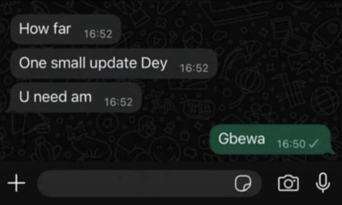 Dicecali_001's tweet photo. E no believe time wey i reply am https://t.co/kCKTYj9ktV