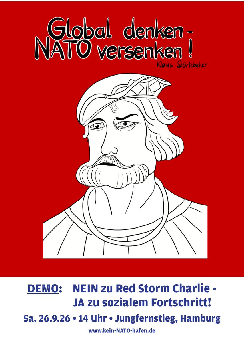 rootsmessenger's tweet photo. The "Konzert für den Frieden" was organised by the students' alliance: #KeinNATOhafen - an alliance to counter the ongoing NATO-maneuver #RedStormCharlie in our city, part of a broader NATO mobilization plan to move troops to NATO's so-called #Ostflanke. https://t.co/9FngRCrS7t https://t.co/UMzCSQDHCw