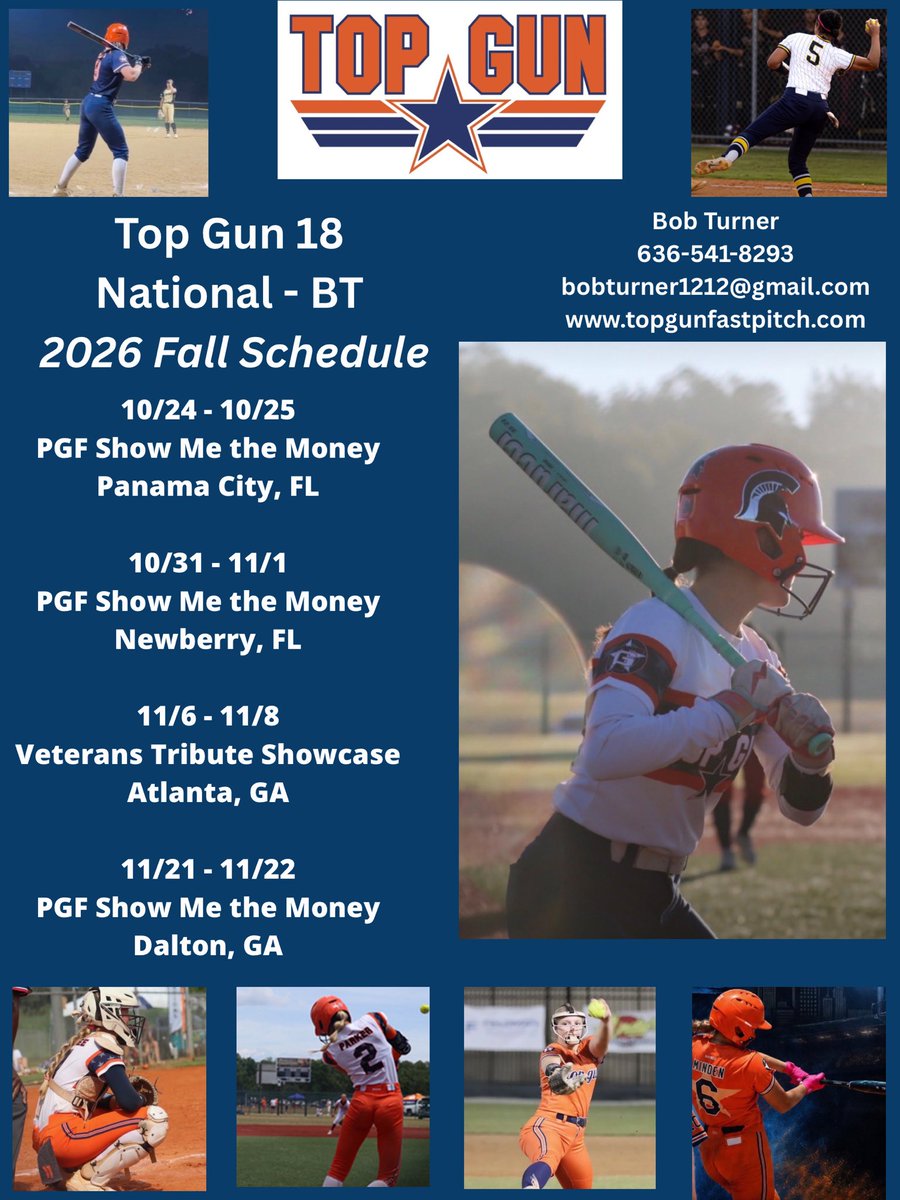 TGA_Turner's tweet photo. Approximately 1 month away from getting rolling with these outstanding competitors!  Looking forward to kicking off with back to back weekends of @PGFnetwork action! @topgunfastpitch @SoftbalAmerica @LineDsoftball @BTurner_75 https://t.co/KBVkayJDl1