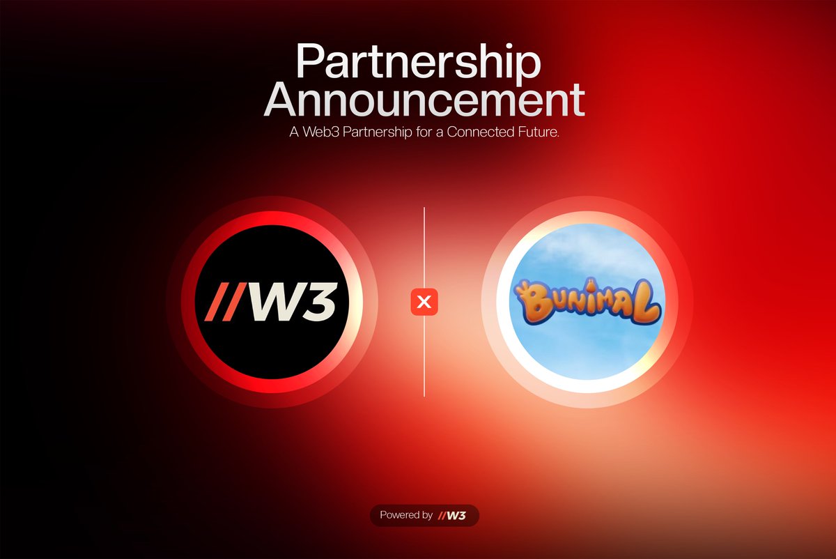 W3AB_'s tweet photo. We are excited to announce our collaboration with @Bunimal_World