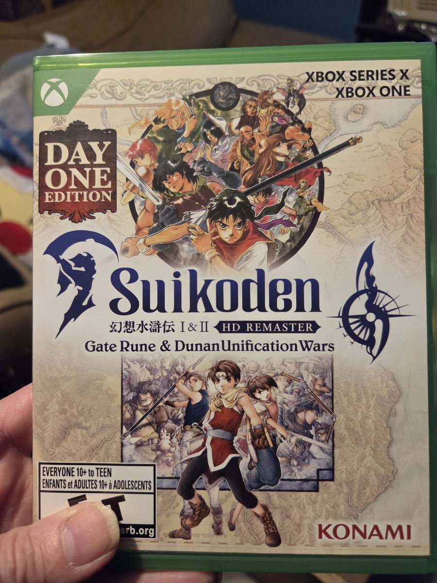 JasonPowell5's tweet photo. I have had a few peoples say I would really enjoy this game, so, let's stream it tonight!
#Suikoden
#ClassicRPG
#RetroGaming
I'm trying for 7pm https://t.co/wLad6Eu2Xh