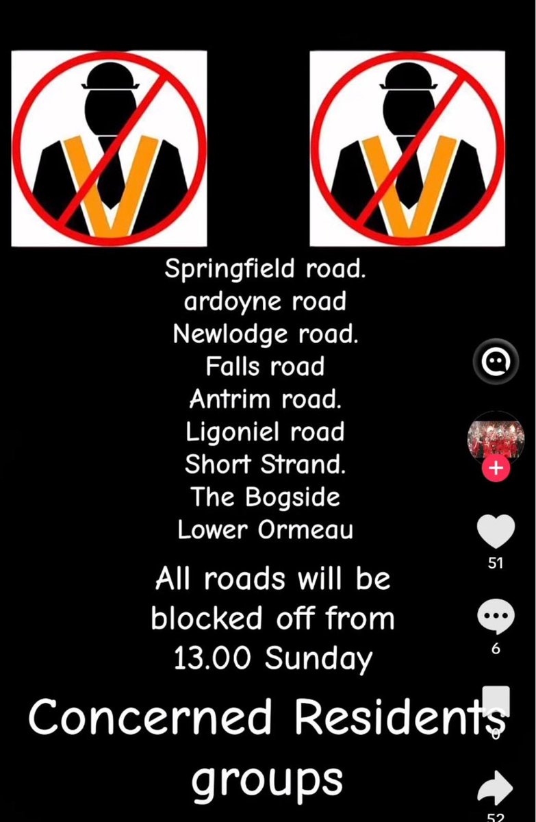 Cairnlodge1's tweet photo. This is the reaction from #SinnFein-#PIRA & #IRSP-#INLA over the #ParadesCommission's Ruling that the Orange Order can walk on #GarvaghyRoad, #Portadown
Get your πΏ in. The #Provos and the #INLA have a plan. π₯π₯ https://t.co/FwXzWj5omS