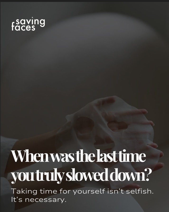 SavingFacesSkin's tweet photo. Your skin deserves attention, not just when there’s a problem. ✨ https://t.co/Twb11dA5j1