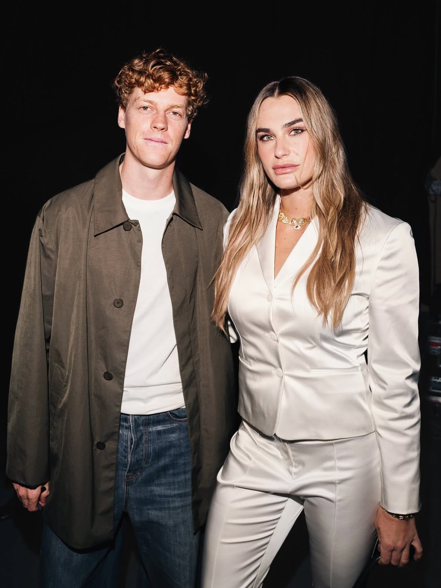 SabalenkaDaily's tweet photo. Jannik Sinner and Aryna Sabalenka https://t.co/yvSG6lxxmg