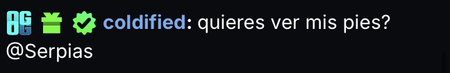 snowcatdaily's tweet photo. coldi en el chat de serpias…  okay? https://t.co/l8fXSCdwwb