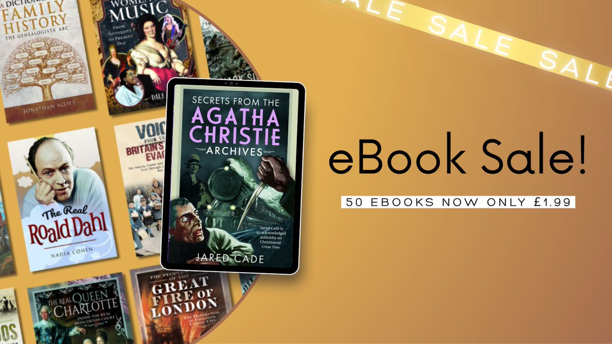 penswordbooks's tweet photo. 📲 The September eBook sale is now on! 📲

50 eBooks now only £1.99 ➡️ https://t.co/7s46bov8As https://t.co/00mqSQqg9V