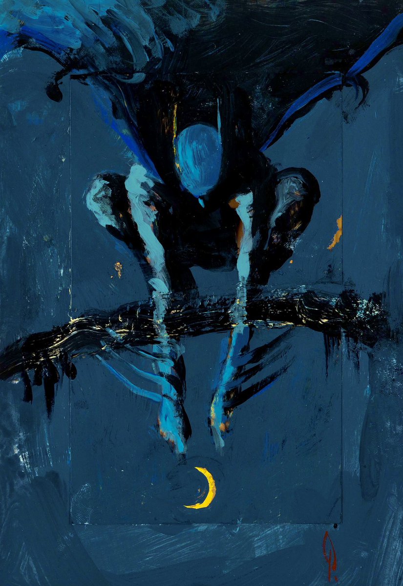 batmancurated's tweet photo. batman by george pratt https://t.co/jdFhGIUmA3