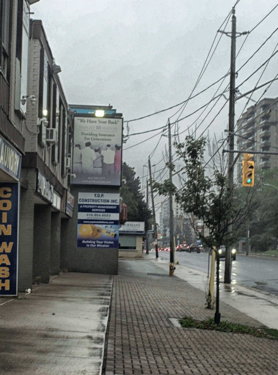 FreidaDakeqf's tweet photo. Drab, dreary, drizzle day. A short walk with my Nikon D200 and Tamron 35–70mm CF Macro lens produced surprisingly promising images. Even in gray drizzle, a little editing brought out the character of those old, dreary shops. The lens is https://t.co/O6epKTRlgO