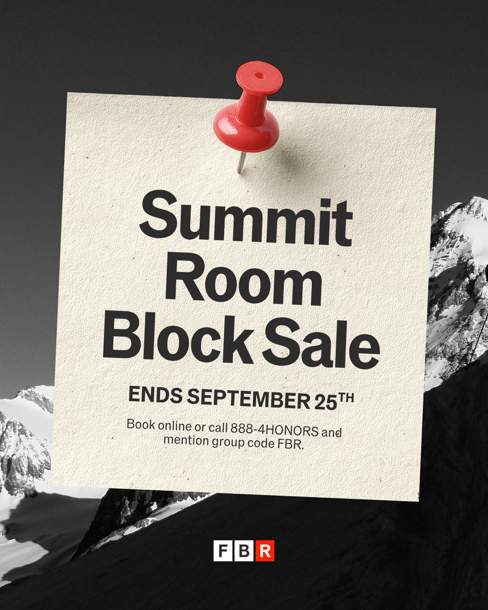 FranchiseReview's tweet photo. Reminder: Today is the last day to book your room with our Summit Room Block Sale price. 

See you in Austin! 👋

Book here: https://t.co/GEaMTIhSWI https://t.co/XXA0UyDKvf