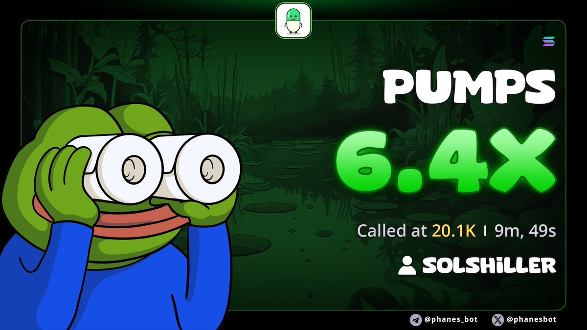 GhostCallerX's tweet photo. 6X from my call on $PUMPS
Too easy 

CA>
5NhN6zzDkzwXFGPFqtpTopV4ttBeZ6CWy1oRL9Rkpump https://t.co/ksj5ReYror