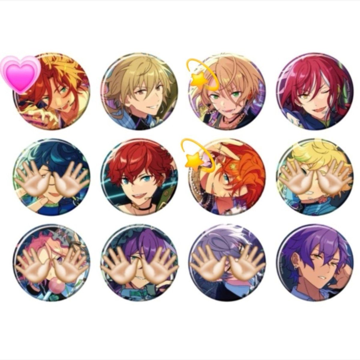 sorara_0001's tweet photo. 【交換】あんスタ コレクション缶バッジ コレ缶 Sep.  idol

求）c斑
譲）藍良、つむぎ、スバル、こはく、薫、夏目、一彩、宙、マヨイ、アドニス

星4比率違い🙆🏻‍♀️/纏めての方優先
💫お返事まちです。

10↑〜予約予定です🙂‍↕️
リト��ン一読お願い致します🙂‍↕️ https://t.co/iiyRnH0yP9