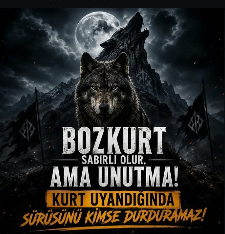 MK_Ataturk1923_'s tweet photo. BOZKURT SABIRLI OLUR.
      AMA UNUTMA❕
  
KURT UYANDIĞINDA
          SÜRÜSÜNÜ 
KİMSE DURDURAMAZ❕ https://t.co/N3pQOXvhFp