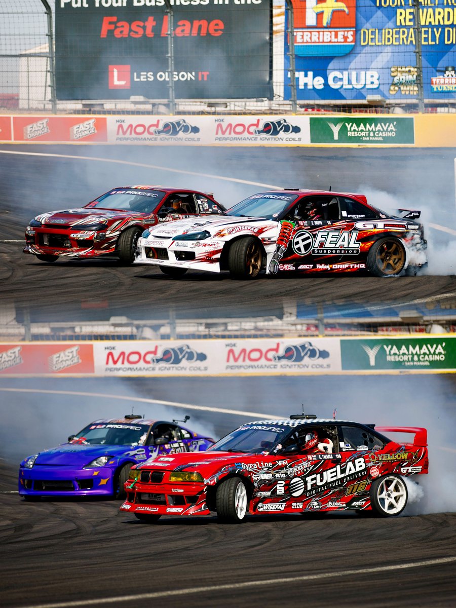 FormulaDrift's tweet photo. No reshuffle. Last Link ECU PROSPEC hand of 2026.
#FormulaD #FormulaDRIFT #FDLV https://t.co/B13o967nc1