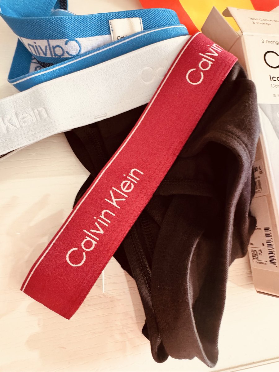 boxercollector's tweet photo. A bit of Gran Canary shopping. Adding to my Jockstraps and thongs. Making it the norm joining the thong lads on the beach.  Wearing a jock or thong everyday on holiday.  #cK #thong #jockstrap https://t.co/PTK27Rkj0d