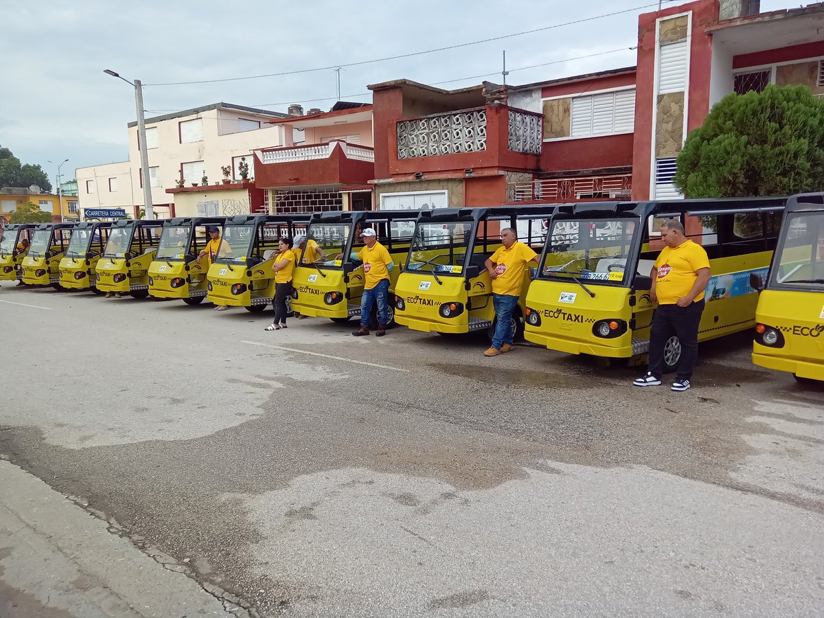 AlexisLorente74's tweet photo. Nuevos ecomóviles se incorporan a #SanctiSpíritusEnMarcha para fortalecer el transporte en los municipios Taguasco, Fomento y Jatibonico, acercando servicios y bienestar a nuestra gente.
#CubaVencerá 🇨🇺
@DeivyPrezMartn1 @DiazCanelB @DrRobertoMOjeda @PartidoPCC @GobiernoCuba 🇨🇺 https://t.co/OmGOUr5gHY