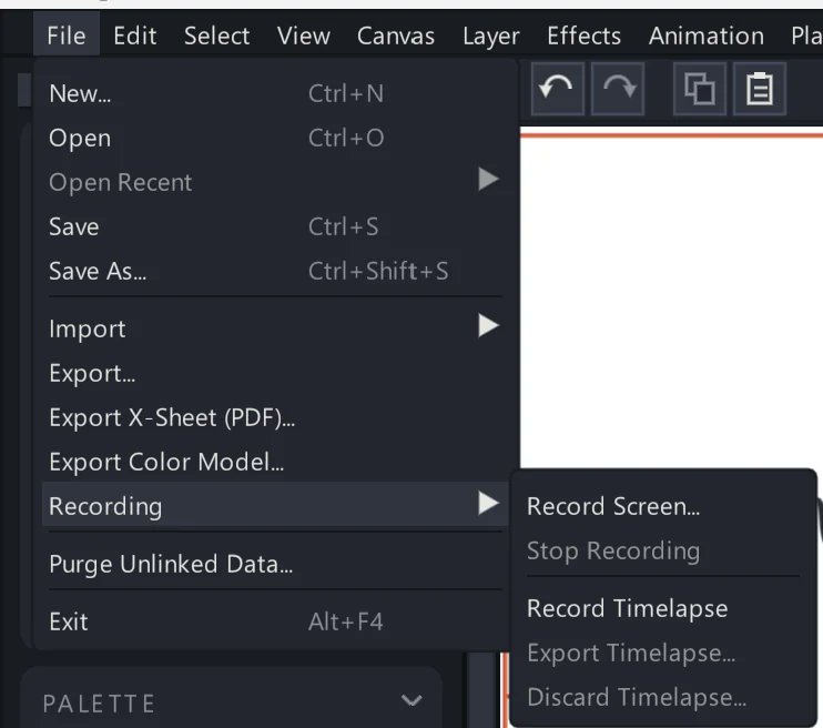 douga_app's tweet photo. Big Update! import Krita and SAI brushes, Record a time lapse, a floating reference image, Color history. Trim Audio. Transparent exports. and a little drag and drop file manager. download it at https://t.co/uMgDPLzhnA #2danimation #framebyframe #traditional #handdrawn https://t.co/c9xew6Ite6
