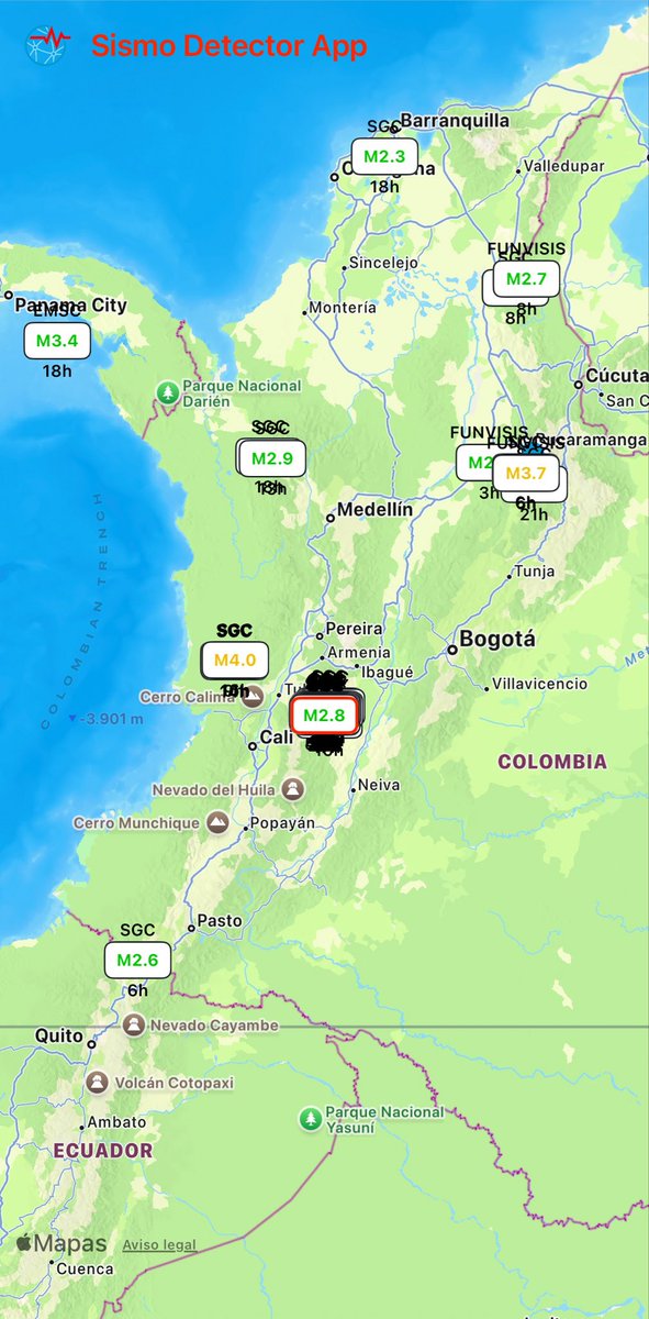 jacome851's tweet photo. Sigue acumulando energía el chaparral tolima #temblores #energia temblor de 2.8 https://t.co/SRfHgOXkTc