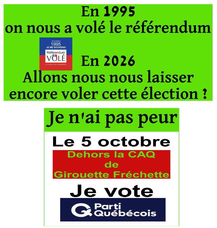 Lrudit1's tweet photo. La méga machine de peur des fédéraux du PLC est en marche jusqu'au 5 octobre

1-le dossier de l'intervention militaire de Trump
2-Ingérence de Trump pour favoriser le PQ - Coup de la Brinks version 2026

Ca va être quoi demain?

Ma réponse https://t.co/Q88Fnajemj