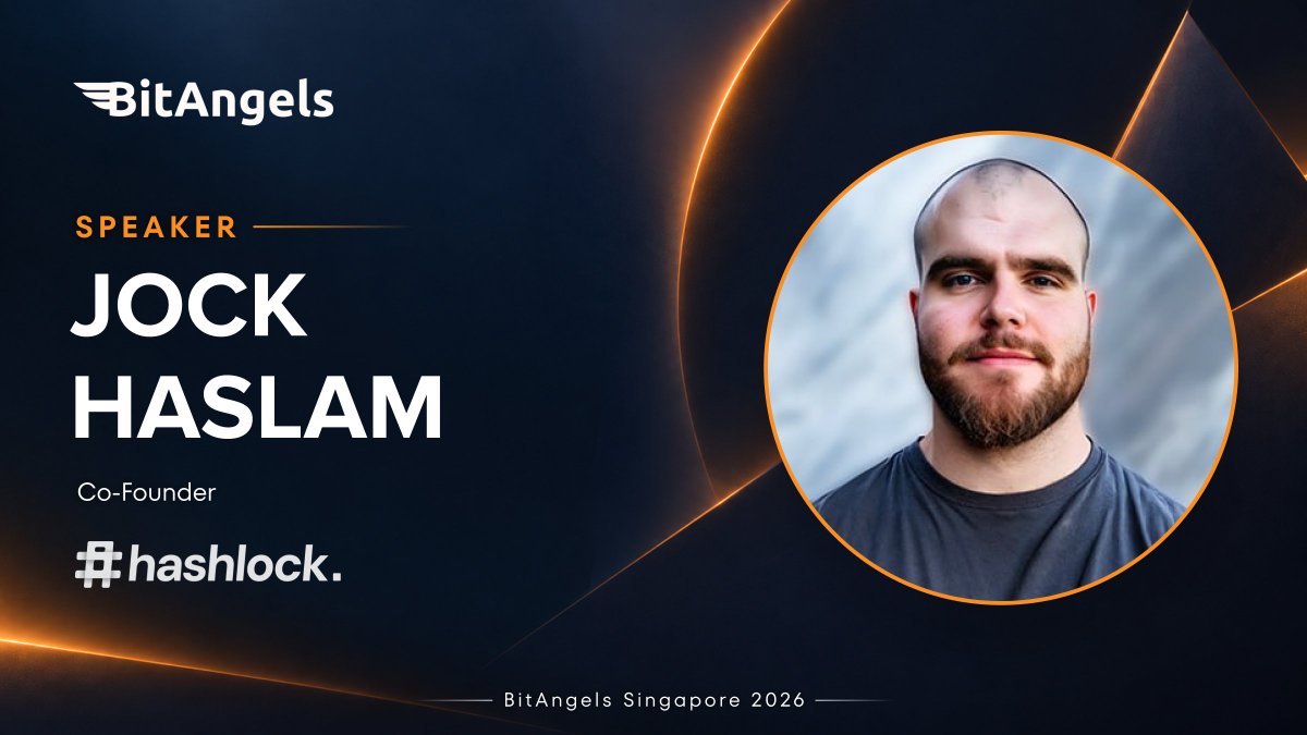BitAngels's tweet photo. One of Australia's best-known Web3 security auditors is sending its co-founder to BitAngels Singapore.

Jock Haslam (@jockhaslam) co-founded @Hashlock_, the firm behind audits for 1inch, Rocket Pool and SushiSwap, and joins us during @token2049 week. He spent 2025 building a free AI audit tool and Web3 security certifications on top of the audit work.

Founders and investors alike, security questions get answered faster in person.

📅 Friday, October 9, 2026 | 10:45 AM – 2:30 PM SGT
🎟️ Claim your spot: https://t.co/TABInpYtmV