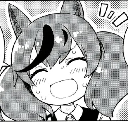 BR0NZECOLLECTR's tweet photo. ᅠᅠ
ᅠᅠ
ah—
i-i ain't that pretty . . . or fast for the matter! I'm just a normal extra Umamusume !! 
ᅠᅠ
ᅠᅠ https://t.co/eIblZFz3gX