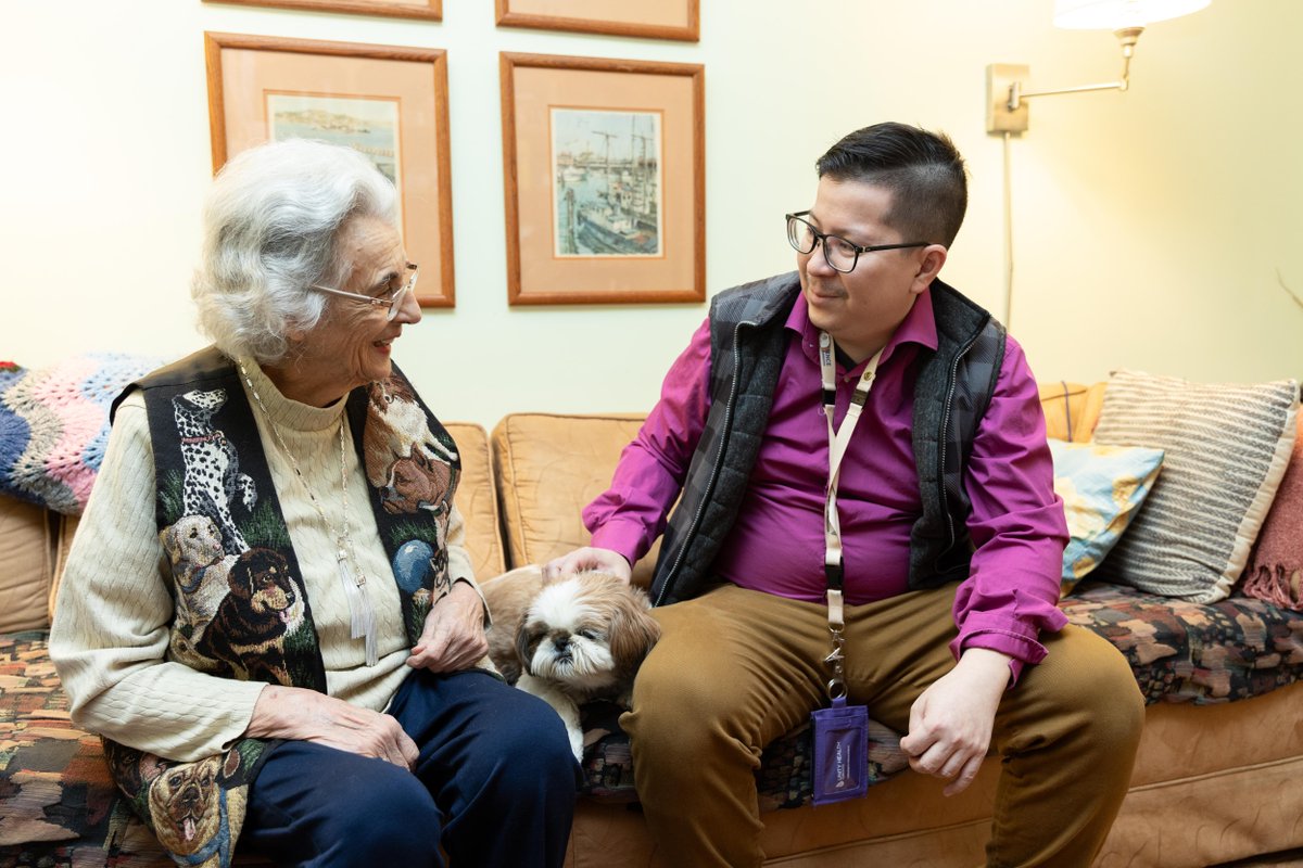 UnityHealthTO's tweet photo. Patient Anne Jackson is quick to sing the praises of Outpatient Pharmacy Manager Sean Chai-Chong at Providence Healthcare. “He’s approachable and sincere. He answers my questions and he gives me choices. I wouldn’t go anywhere else.” Read more: https://t.co/NJISCGqUr0 https://t.co/9XJUsQ6YyW