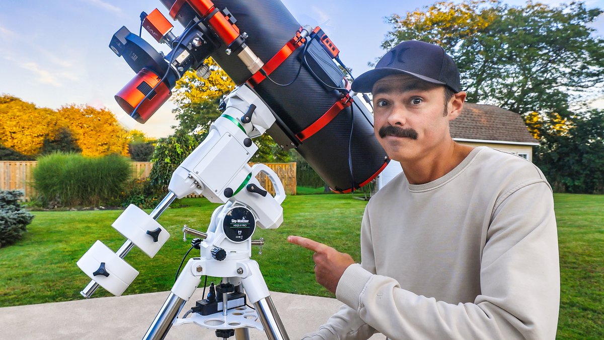 AstroBackyard's tweet photo. Do Traditional Astrophotography Mounts Still Matter? 🤔

My 6-Month Review of the Sky-Watcher HEQ5-R Pro: https://t.co/LhpTeauUjx https://t.co/A7AcNso0KN