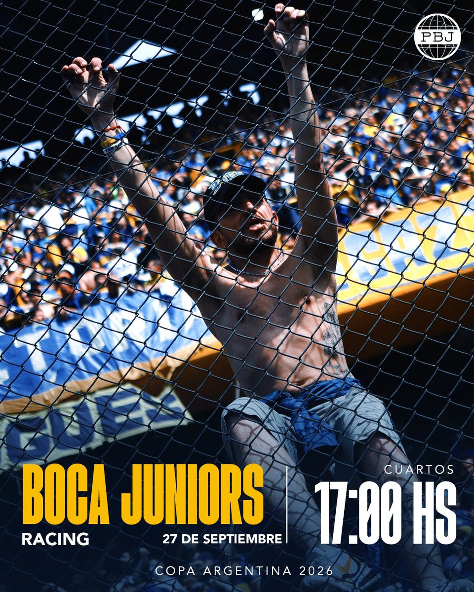 PlanetaBoca's tweet photo. ¡HOY JUEGA BOCA! 👊💙💛 https://t.co/w6OsYXhm33