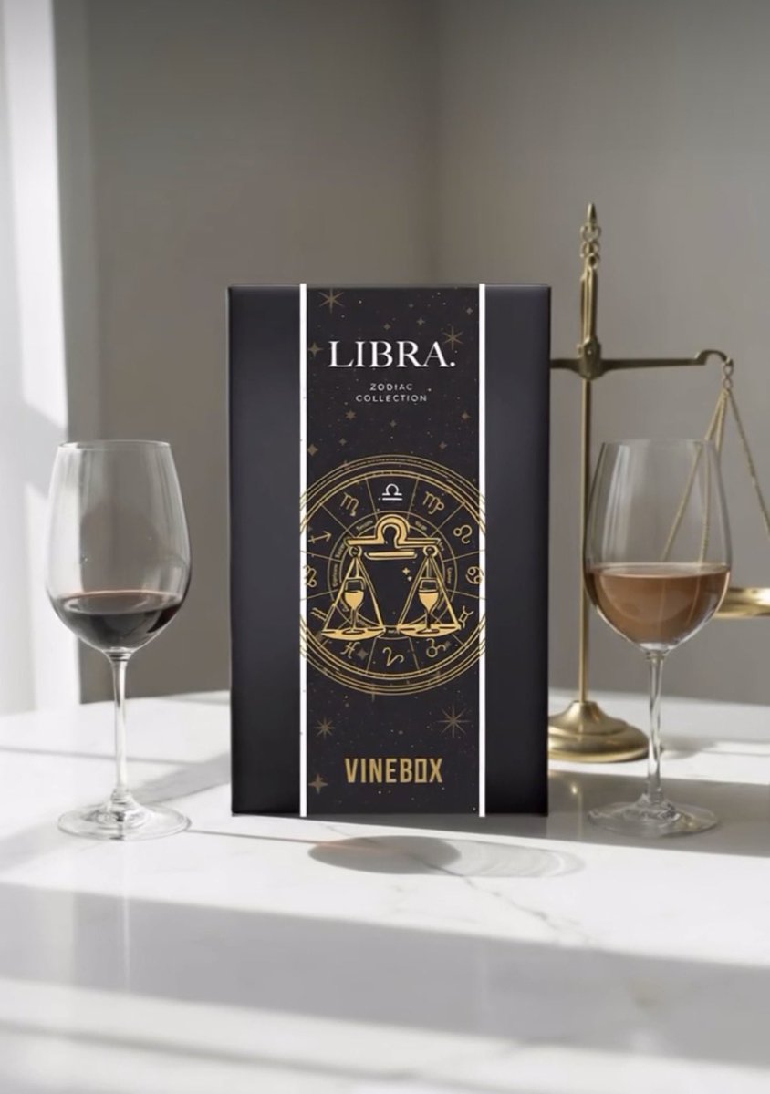 getVINEBOX's tweet photo. Elegance with attitude. ⚖️  

Clever gift for Libras or should we say clever gift for clever people? 

#libra #zodiacwinetasting #winegifts https://t.co/nO1z8Wo4Gb