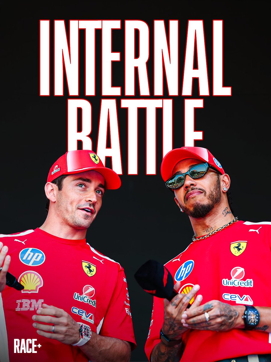racepluscom's tweet photo. 🚨 | Jacques Villeneuve on Ferrari’s intense internal battle:

“If you look at the two Ferrari drivers, they react very strongly to being beaten by their team-mate, much more than any other team - it’s like the end of the world.

It seems to me to be more important to be ahead of your team-mate than on pole.