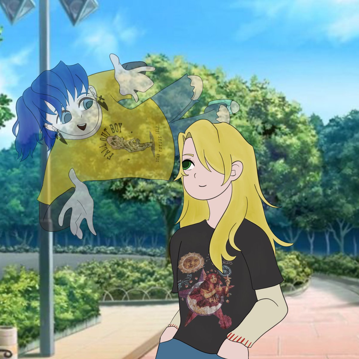 prosthetjcs's tweet photo. uhhh me and @creeveycore idk man i never know what to draw anymore. https://t.co/wTPskD9JW5