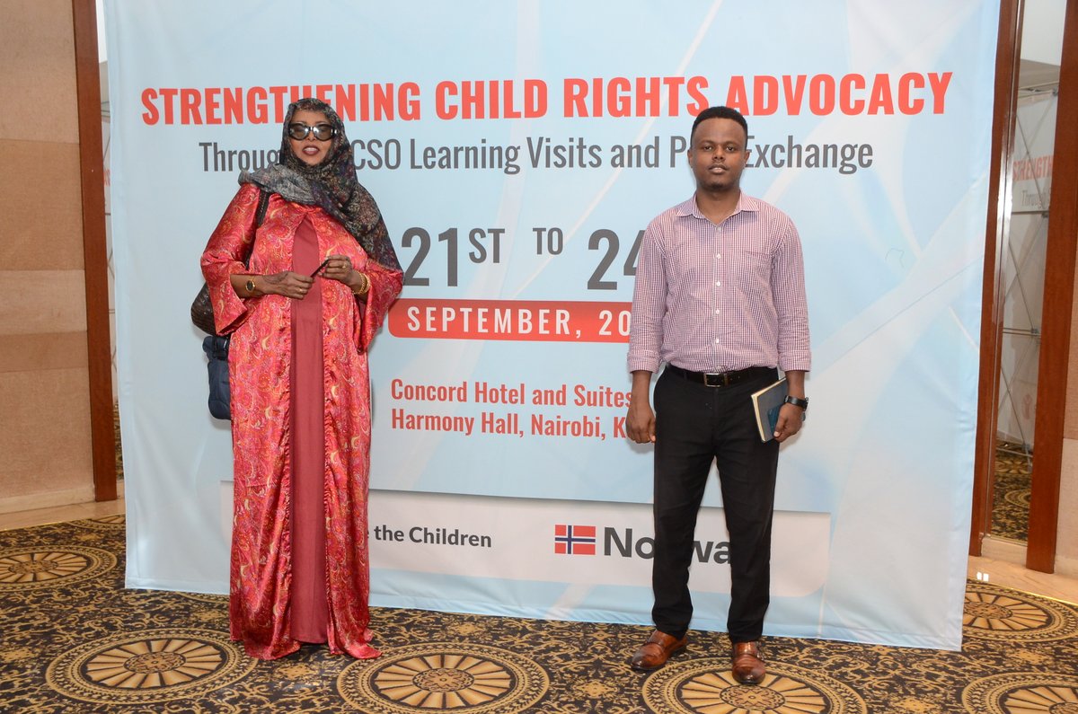 SaveChildrenSO's tweet photo. 4 days. 

9 Somali civil society organisations. 

1 joint plan for children's rights in Somalia. 

🇸🇴🤝🇰🇪 The Kenya-Somalia CSO Learning Exchange closed in Nairobi with shared advocacy priorities and a joint action plan.

With the support of @NorwayInSomalia / @noradno https://t.co/ZOZI2dpKBz